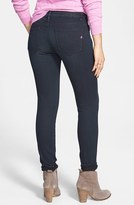 Thumbnail for your product : Vigoss Destroyed Skinny Jeans (Black) (Juniors)