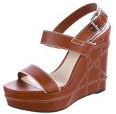 Thumbnail for your product : Christian Dior Platform Wedge Sandals