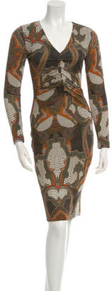 Etro Paisley Print Knee-Length Dress