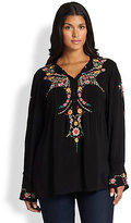 Thumbnail for your product : Johnny Was Johnny Was, Sizes 14-24 Boston Tunic