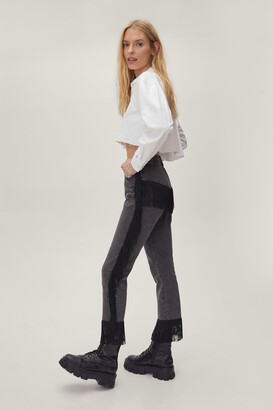 womens fringe jeans