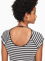 Thumbnail for your product : Kate Spade Stripe open back tee