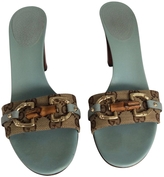 Thumbnail for your product : Gucci Gucci, blue sandal