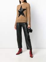 Thumbnail for your product : P.A.R.O.S.H. sequinned star jumper