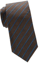 Thumbnail for your product : Isaia Retro Stripe Silk Tie