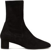 Thumbnail for your product : Stuart Weitzman Ernestine Stretch-suede Ankle Boots
