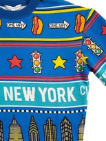 Thumbnail for your product : Little Marc Jacobs Printed Cotton Crewneck Sweatshirt