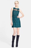 Thumbnail for your product : Missoni Sleeveless Sheer Panel Knit Dress
