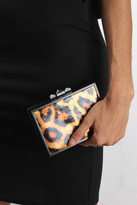 Thumbnail for your product : Rare Brown Leopard Print Box Clutch Bag