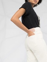 Thumbnail for your product : Twin-Set Cropped High-Rise Jeans