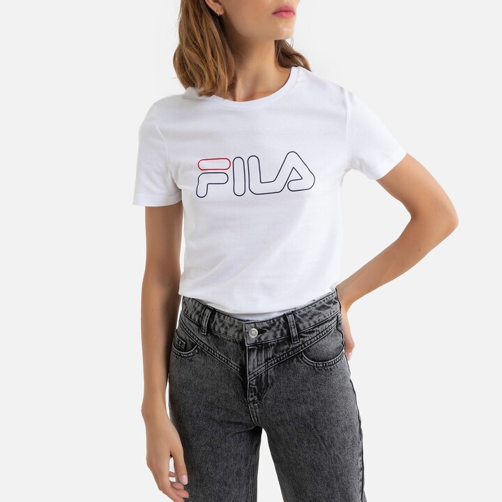white fila top