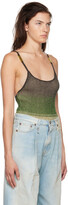 Thumbnail for your product : GCDS SSENSE Exclusive Brown & Green Bodysuit