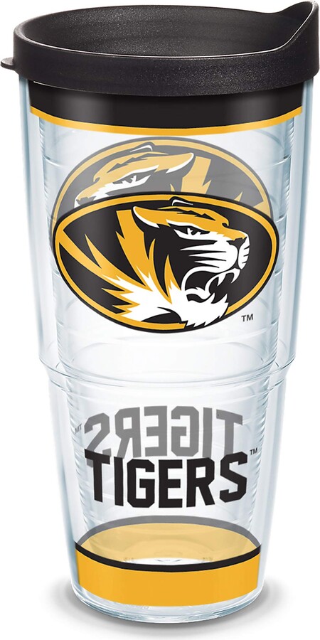 Tervis Made in USA Double Walled University of Missouri Tigers Insulated Tumbler Cup Keeps Drinks Cold & Hot, 24oz, Tradition