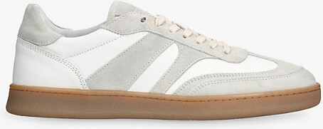 COLLEGIUM Mens White Court III Leather Trainers Eur 46 / 12 Uk Men