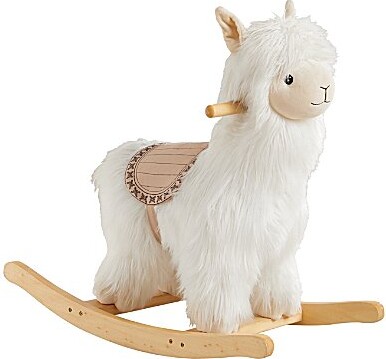 Wonder & Wise by Asweets Wonder Wise by Asweets Alpaca Rocker with Saddle