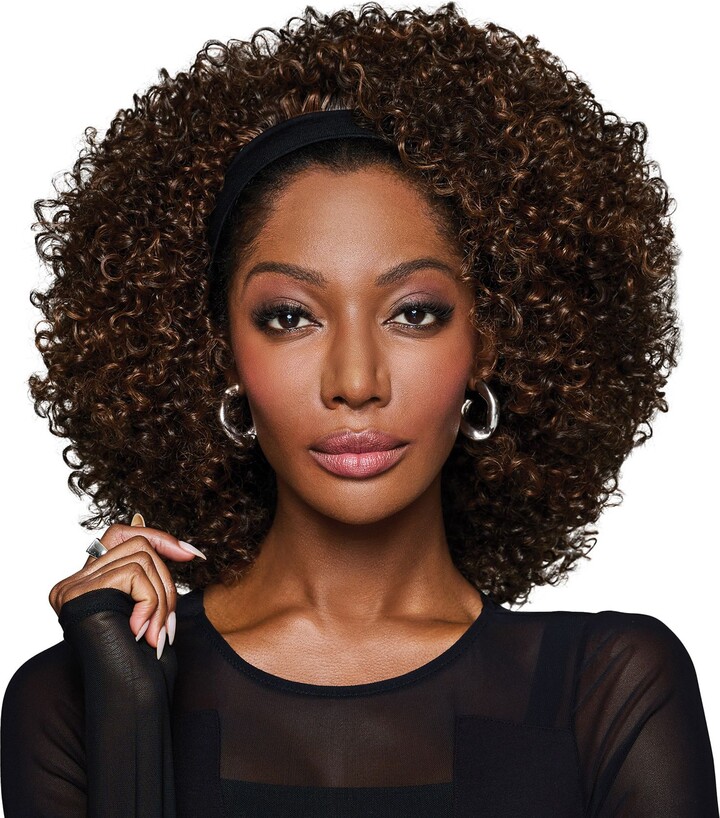 Hairdo. by Jessica Simpson & Ken Paves Coiled Texture Headband Wig