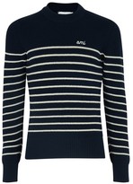 Thumbnail for your product : AMI Paris Ami stripped crewneck