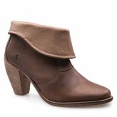 Thumbnail for your product : J Shoes Saloon Women's Dark Brown/Loam Leather Western Ankle Boots C9407
