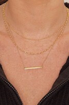 Thumbnail for your product : Argentovivo Bar Pendant Necklace