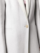 Thumbnail for your product : Joseph Contrasting Collar Single-Breasted Coat