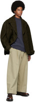 Thumbnail for your product : Sunspel Navy Cotton and Cashmere Fleece Sweatshirt