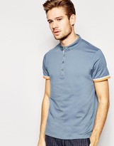 Thumbnail for your product : BOSS ORANGE Polo Shirt with Small Button Down Collar