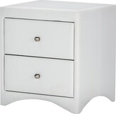 Thumbnail for your product : Baxton Studio Dorian Faux Leather Upholstered Modern Nightstand