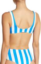 Thumbnail for your product : Solid & Striped Beverly Striped Bralette Bikini Top