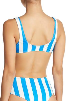 Solid & Striped Beverly Striped Bralette Bikini Top