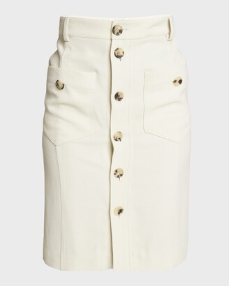 スカート SAINT LAURENT Woman Skirt Beige 811119 Y75YK 2520 Women's Saint Laurent Skirts - up to −66% | Stylight