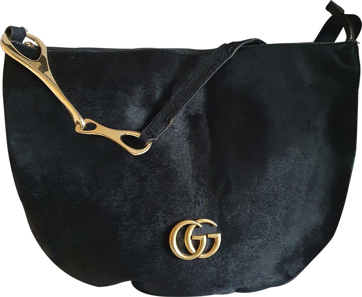 Gucci Pony-style calfskin crossbody bag - ShopStyle