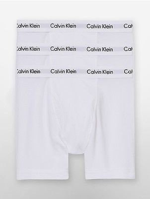 Calvin Klein Mens Cotton Stretch 3-Pack Boxer Brief Underwear