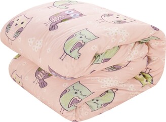 Chic Home Owl Forest 8 Piece Full Bed In a Bag Comforter Set