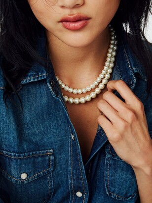 Roxanne Assoulin Pearly Whites double-layer necklace