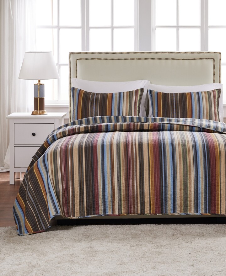 Greenland Home Fashions Durango 3-Pc. Quilt Set, King