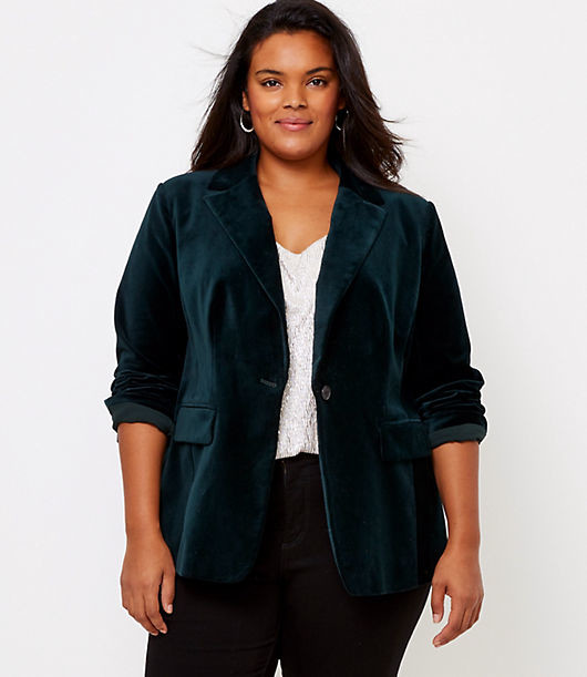 loft black blazer