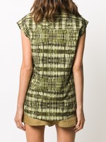 Thumbnail for your product : Barena Abstract-Print Short-Sleeve Shirt