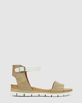 EOS Women's White Strappy sandals - Soda - Size One Size, 40 at The Iconic