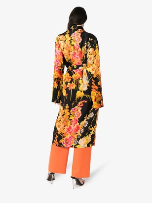 Dries Van Noten Charly floral print kimono coat
