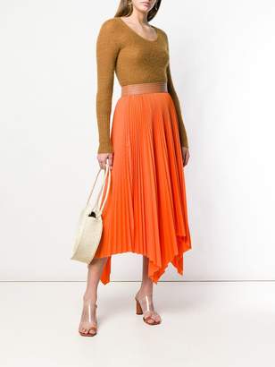 Loewe pleated skirt
