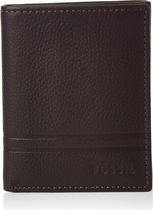 Fossil Men's Leather Trifold Wallet