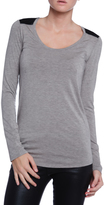 Thumbnail for your product : Twenty Long Sleeve Crew Neck Top