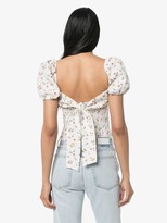 Thumbnail for your product : Reformation Casterly floral-print top
