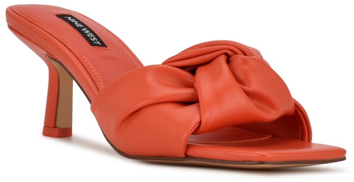Nine West Orange Heeled Women's Sandals | Shop the world's largest 