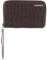 Thumbnail for your product : Thomas Wylde Embossed Leather Clutch