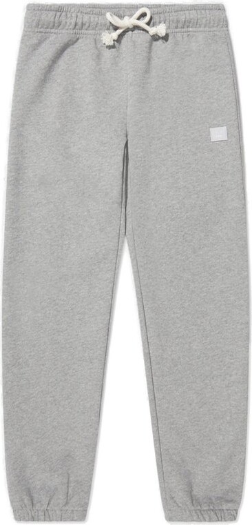 Acne Studios Kids Face Patch Drawstring Sweatpants