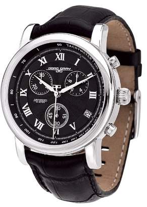 Jorg Gray JG7200-13 - Men's Swiss Chronograph Watch, Date Display, Sapphire Crystal, Leather Straps