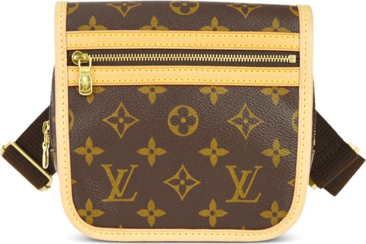 Pre-owned Louis Vuitton 2004 Geronimos Belt Bag In Brown