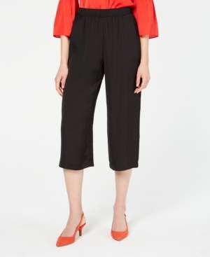 Alfani Pull-on Washed Satin Culotte, Created for Macy's
