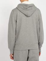 Thumbnail for your product : Rag & Bone Zip Through Cotton Hooded Sweatshirt - Mens - Grey